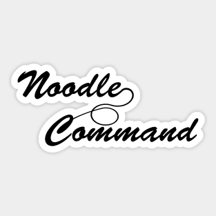 Noodle Command Sticker